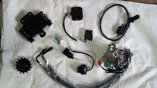 Изображение для Двигатель ATV 4х такт. 180 см3 161QML (GY6-180)масл-ное охл, реверс,.элстартер, 24 шлица