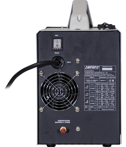 Изображение для Сварочный полуавтомат АВРОРА ДИНАМИКА 160 АДАПТИВ (MMA/MIG-MAG/TIG LIFT, синергетическое управление, алюминий)