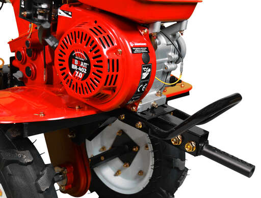 Изображение для Мотоблок бензиновый BR-402 (7л.с.) колёса 4*10, ременной, 4 скорости вперёд 2 назад
