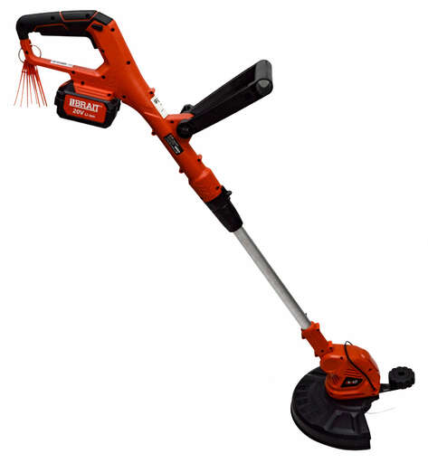 Изображение для Триммер аккумуляторный Brait BCBC20-4PU PRO (акб Li-ion, нож, леска)