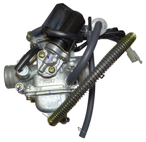 Изображение для Двигатель скутер 4х такт. GY6-150 157QMJ 150 см3 19 шл.