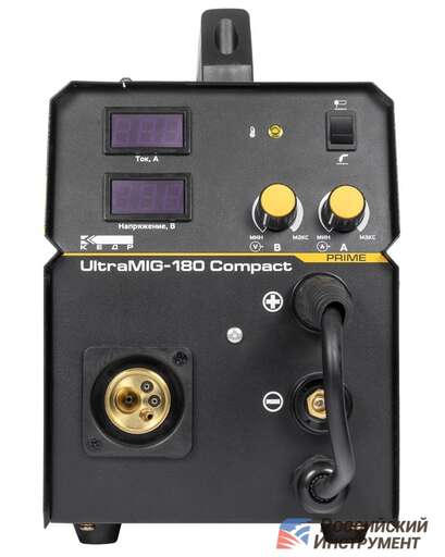 Изображение для Сварочный полуавтомат КЕДР UltraMIG-180 Compact (MMA, MIG/MAG)