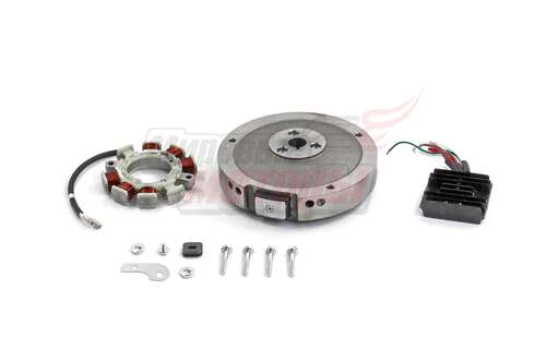 Изображение для Комплект электрооборудования для базовых двигателей 182F,188F,190F для установки катушки 7А (маховик, выпрямитель, катушка)