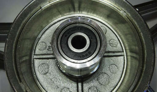 Изображение для Обод 17" задний литой, барабан. тормоз 1,4-17  Альфа, Дельта, Zodiak (стандарт серебристый)