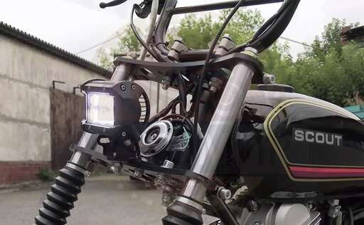 Изображение для Мотоцикл внедорожный СКАУТ-3VP-250 колеса 10"
