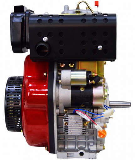 Изображение для Двигатель дизельный Brait BR500DEC (12 лс, электростартер, вал под конус для генератора)