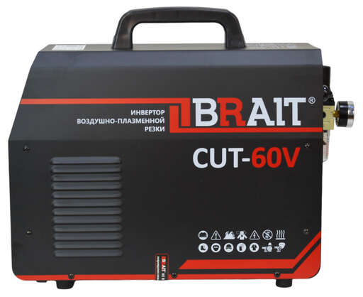 Изображение для Инвертор для воздушно-плазменной резки Brait CUT-60V (9.2 кВт, трехфазный)