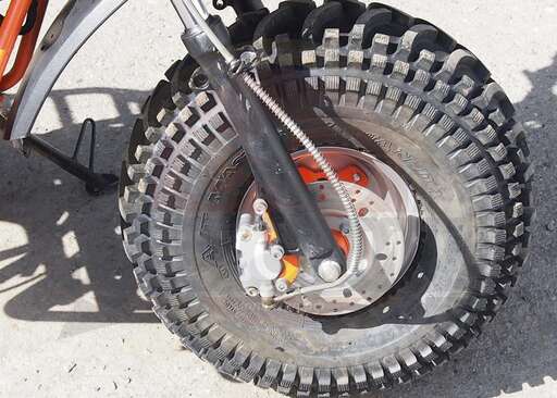 Изображение для Мотоцикл СКАУТ-7 БОЦМАН 2, колеса GIANT (8 лс, электростартер, фара)