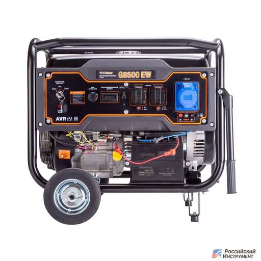 Изображение для Бензиновый генератор Foxweld EXPERT G8500 EW (7.5 кВт, электростартер) + блок автоматики