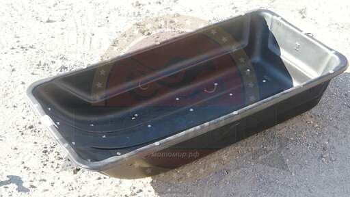 Изображение для Сани волокуши снегоходные 1450 с отбойником, демпфером, накладками (1,45х0,7х0,24)