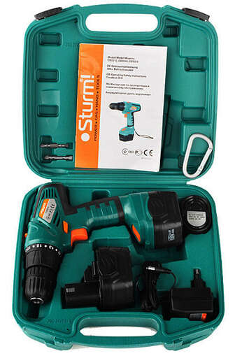 Изображение для Аккумуляторный шуруповерт Sturm! CD3314