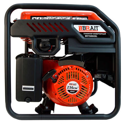 Изображение для Генератор бензиновый инверторный Brait BR7500iOEL (5.5 кВт, электростартер)