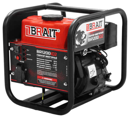 Изображение для Генератор бензиновый инверторный Brait BR1200iO2