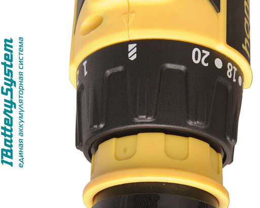 Изображение для Аккумуляторный шуруповерт Hanskonner HCD1865C 1BatterySystem