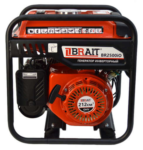 Изображение для Генератор бензиновый инверторный BRAIT BR2500iO (2.2 кВт)