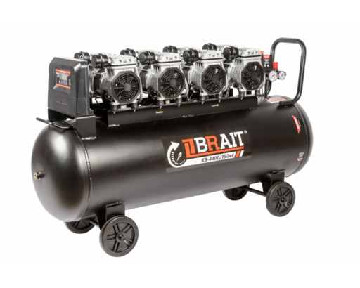 Изображение для Компрессор безмасляный воздушный Brait KB-4400/150Х4 (4.4 кВт)