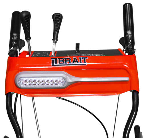 Изображение для Снегоочиститель бензиновый Brait BR-7076ELK (7 лс, электростартер, фара, 6 вперед/2 назад)