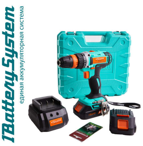 Изображение для Аккумуляторный шуруповерт Sturm! CD3618T 1BatterySystem
