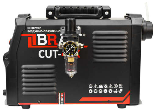Изображение для Инвертор для воздушно-плазменной резки Brait CUT-40K (6.6 кВт, встроенный компрессор)