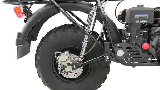 Изображение для Мотоцикл внедорожный СКАУТ-2F PLUS-8Е+ (8 лс, электро и кикстартер, фара, мотоциклетная вилка, задняя подвеска, двухместное седло, два тормоза)