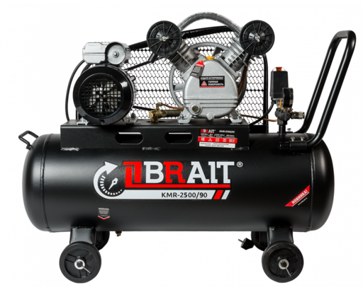 Изображение для Компрессор воздушный BRAIT KMR-2500/90 (2.5 кВт)
