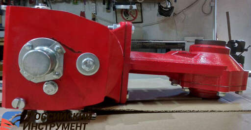 Изображение для Редуктор в сборе мотоблока BR-135 (чугунный, с коробкой передач, 2 вперед/1 назад)