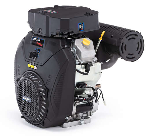 Изображение для Двигатель Lifan LF2V90F 20А (37 лс, 25 мм, электростартер, катушка 20А, механическая заслонка)