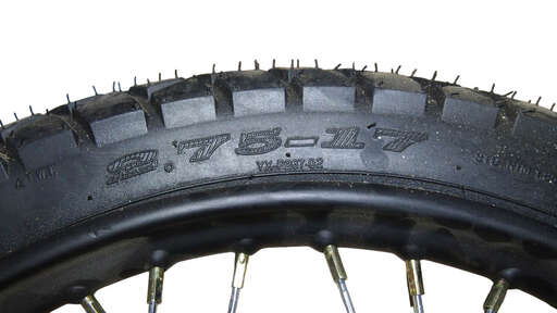 Изображение для Колесо 17"  1,4х17 переднее спицованное в сборе TRICKLER XY110-17A