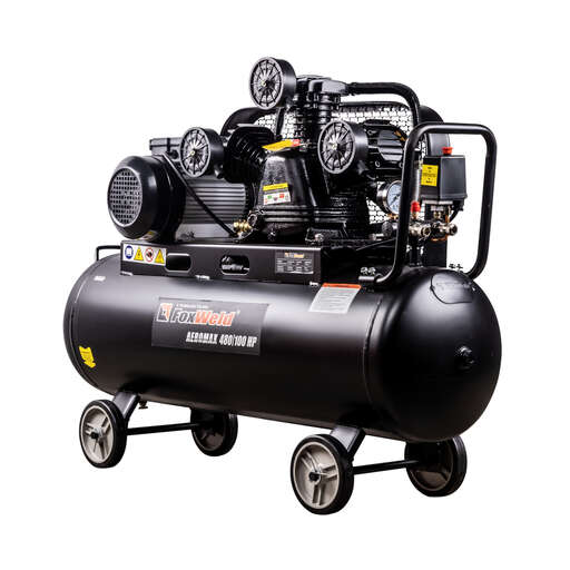 Компрессор масляный ременной Foxweld AEROMAX 480/100 HP (1.1 кВт)