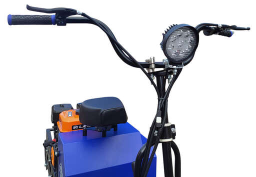 Изображение для Мотобуксировщик компактный с РЫЧАЖНЫМ модулем ЛИДЕР-ДЕЛЬТА-3, CVTL (+Фара) 10 л.с., TAV2-40,, РЕВЕРС