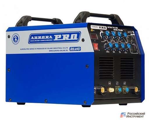 Изображение для Аппарат аргонодуговой сварки Aurora PRO INTER TIG 200 AC/DC PULSE Mosfet (MMA/TIG)