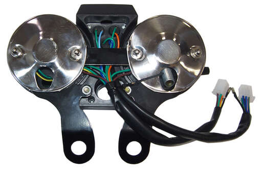 Изображение для Щиток приборов №2 в сборе"Альфа" с эл.тахометром гнездо на 13(14) проводах