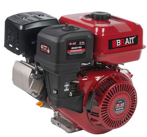 Изображение для Двигатель бензиновый BRAIT BR325P PRO (11лс, 25 мм )