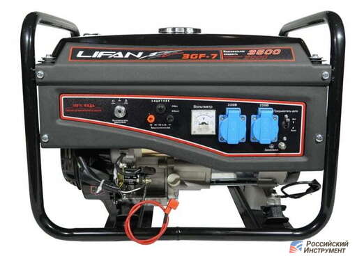 Изображение для Генератор Lifan 3 GF-7 (LF3500E) (3.5 кВт, электростартер)