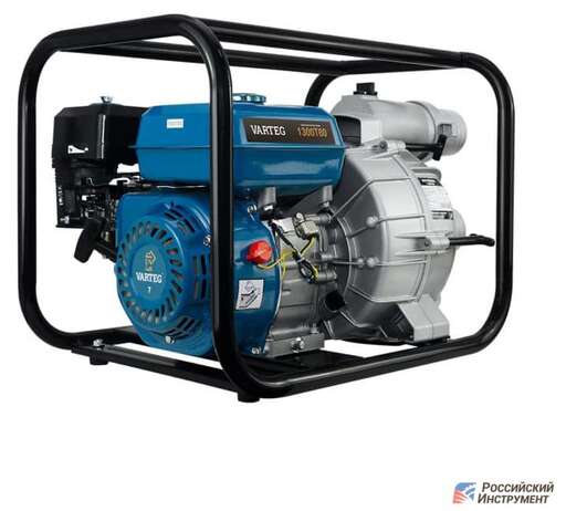 Изображение для Мотопомпа бензиновая FoxWeld VARTEG 1300T80 (7 лс, для грязной воды)