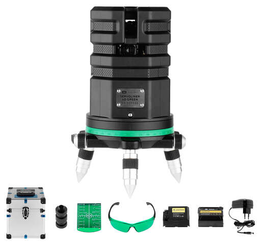 Изображение для Лазерный уровень ADA 6D Servoliner GREEN
