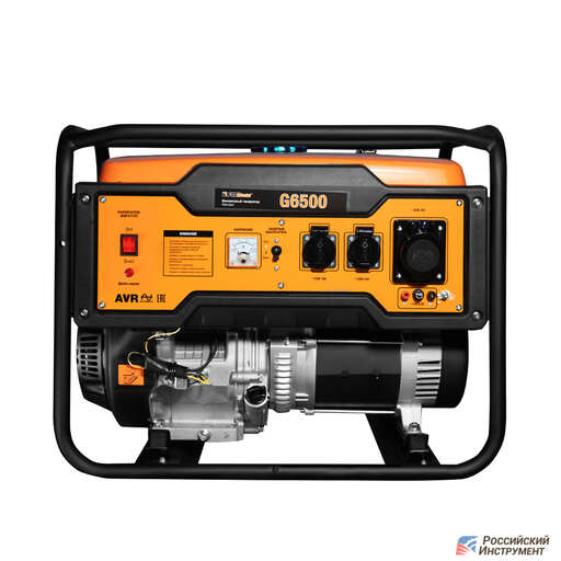 Изображение для Бензиновый генератор Foxweld STANDART G6500 (5.2 кВт)