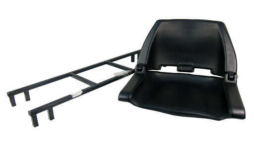 Изображение для Сиденье для саней-волокуш 1700  на метал. раме ,СКЛАДНОЕ антивандальное, одинарное №5