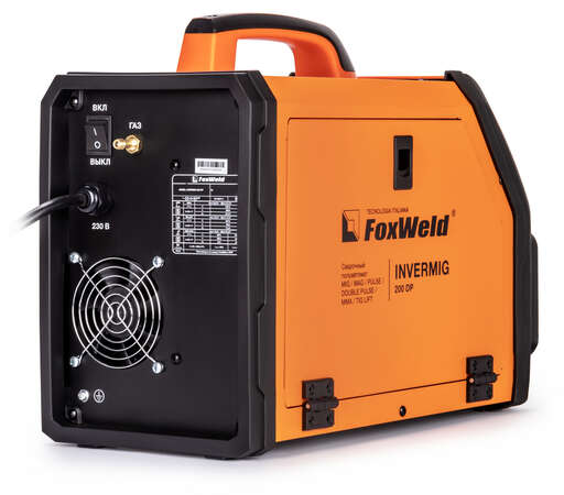 Изображение для Сварочный полуавтомат Foxweld INVERMIG 200DP (MMA/MIG-MAG/TIG LIFT)