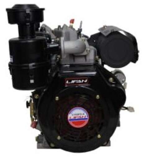 Изображение для Двигатель дизельный Lifan C195FD-A (16 лс, 25 мм, электростартер, катушка 6А)