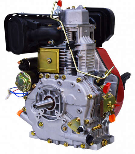 Изображение для Двигатель дизельный Brait BR500DEC (12 лс, электростартер, вал под конус для генератора)