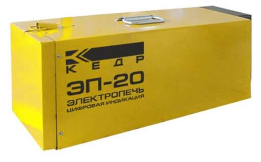 Изображение для Электропечь КЕДР ЭП- 20 с цифровой индикацией (220В, 400°C, загрузка 20КГ)