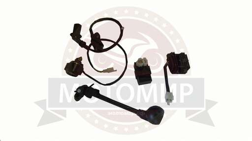 Изображение для Двигатель 4т. 180 см3 161QMJ (GY6-180) Dingo180 моноблок с редуктор. в сб. и масл. охлажд.,реве