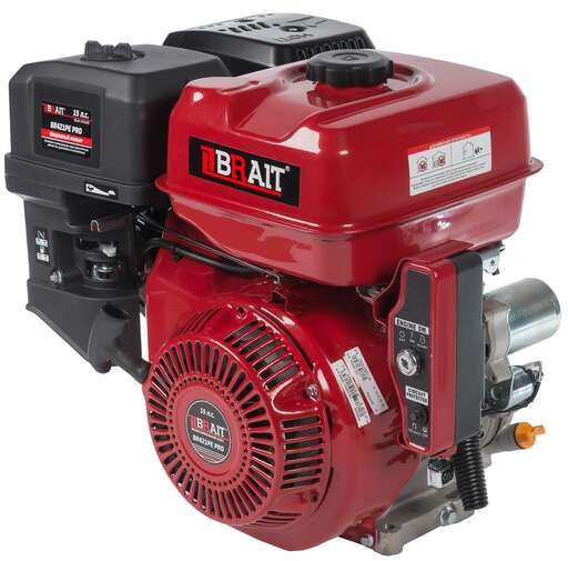 Изображение для Двигатель Brait 421PE PRO 18А (15 лс, 25 мм, электростартер, катушка 18А)