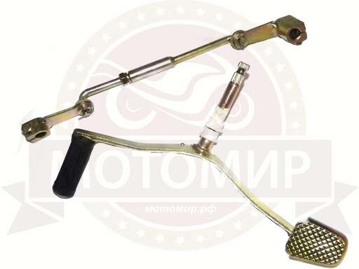 Изображение для Педаль переключения передач трицикл Лифан в сборе с тягой