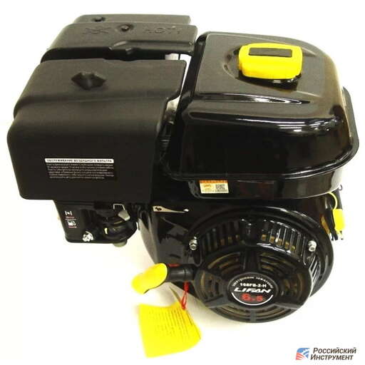 Изображение для Двигатель Lifan 168F-2BH (6.5 лс, шестеренчатый редуктор 1:6)