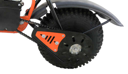 Изображение для Мотоцикл СКАУТ-7 БОЦМАН 2 GIANT ( 8 лс, электро и кикстартер, фара, передняя и задняя подвеска)