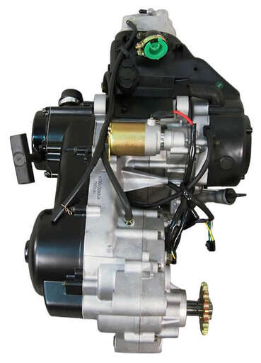 Изображение для Двигатель Dingo180 4х такт.180 см3 161QMJ (GY6-180)моноблок с редуктор. в сб. и масл. охлажд.,реверс