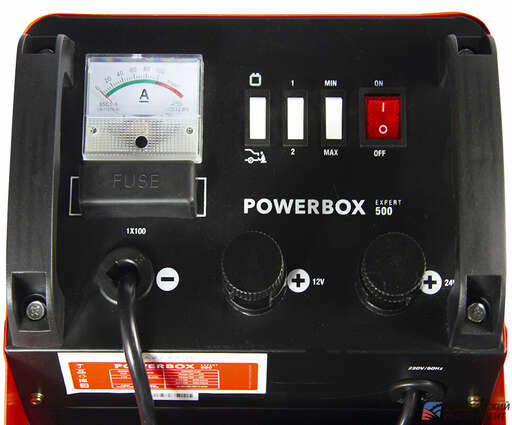 Изображение для Пуско-зарядное устройство Foxweld KVAZARRUS PowerBox 500