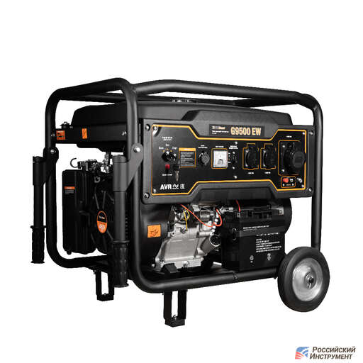 Изображение для Бензиновый генератор Foxweld EXPERT G9500 EW (8.3 кВт, электростартер) + автозапуск